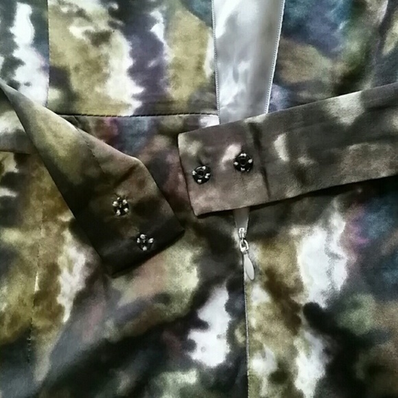 Pretty printed dress sz. 8 by Premise - Picture 4 of 4